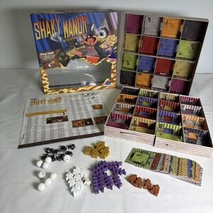 Shaky Manor - The Tilted Treasure Hunt! Board Game By Blue Orange 100% Complete